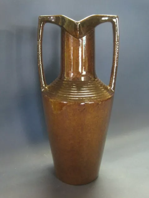 Vintage Tall Stoneware Grecian Style Amphora Pot Marked 4688P Urn