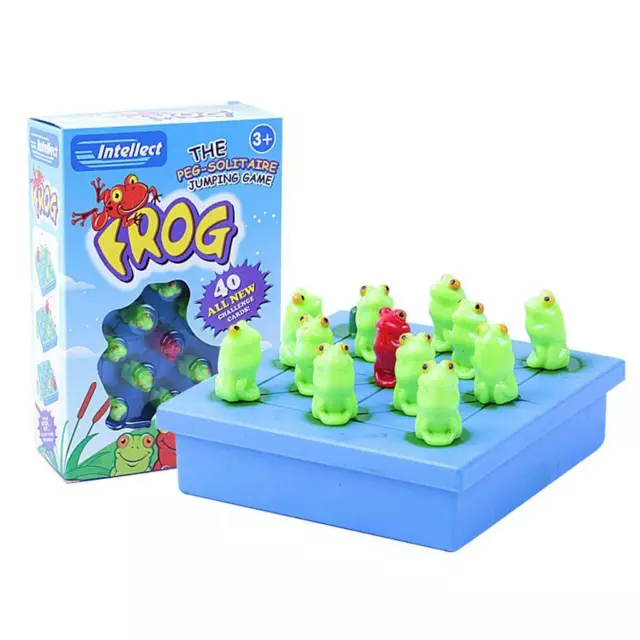 Kinder springen Frosch Spiel Brettspiele Familienspaß Spielzeug