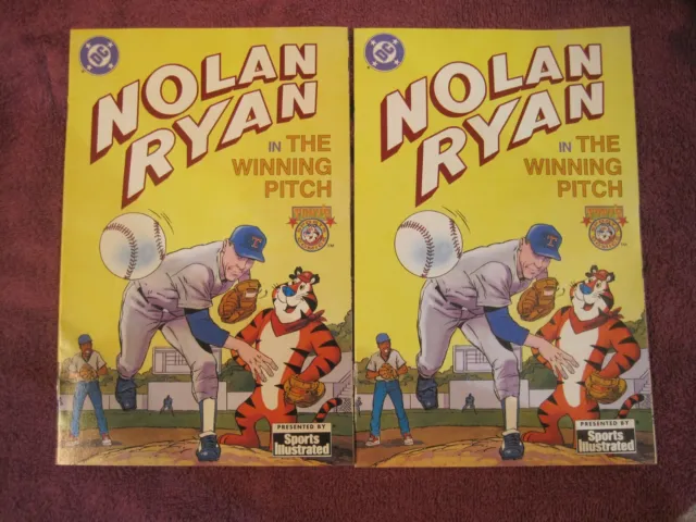 Nolan Ryan The Winning Pitch Comic lot of 2