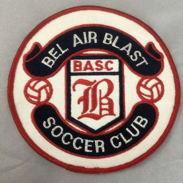 Bel Air Blast Soccer Club Patch - 4 inches x 4 inches