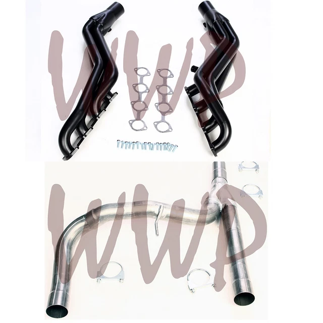 PERFORMANCE EXHAUST HEADER System & YPipe Kit 0408 Ford F150 4.6L V8