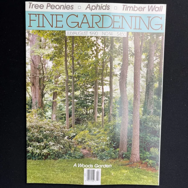 Taunton's Fine Gardening Jul/Aug 1990 No14 Summer Color Roses Wisteria Ground Co