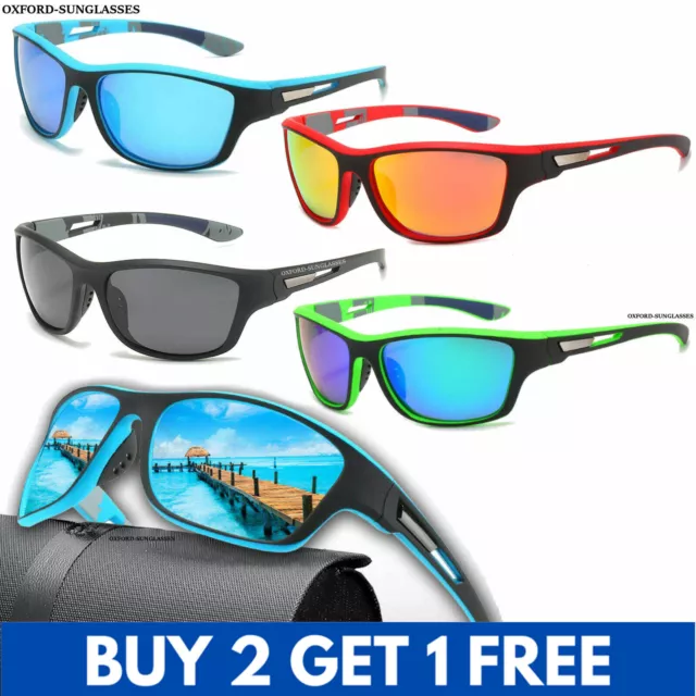 Polarized Sunglasses Women Mens Retro Square Sport Driving Cycling Fishing UV400