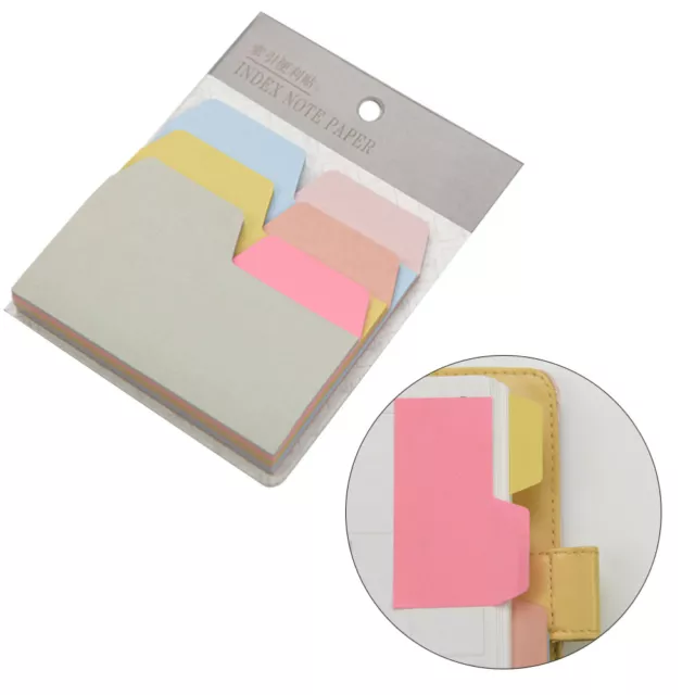 6-Color Self-Notes Memo Stickers for Office/Home
