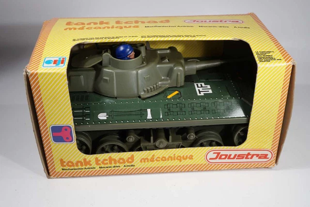 JOUET ANCIEN JOUSTRA Ref 406 Ex Usine Collection Leonard Char Tank A Feu C. 1936 EUR 449,00 - FR