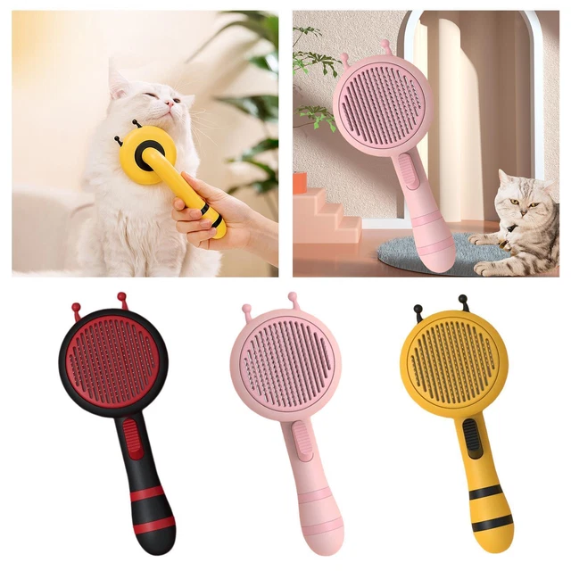 Brosse à cheveux pour chien chats chiens épilateur grattoir brosse à poils