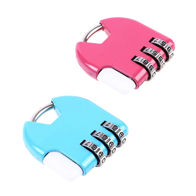 Number Code Password Lock Combination Travel Suitcase Luggage Diary Protec/N8 h