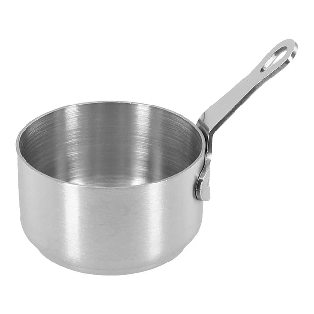 Pentolina Acciaio Inox 100ml - Mini Casseruola Per Salse, Latte E Caffè - Foto 6
