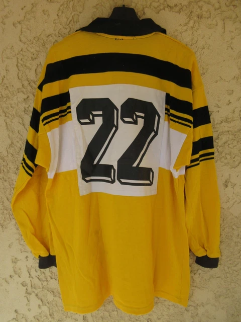 Maillot De Rugby Porté – CORTE RUGBY CLUB N°22 – Corse – JOSE SPORTS – Taille L