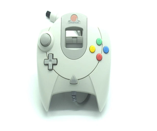 Official Original Sega Dreamcast Wired Controller Gamepad White