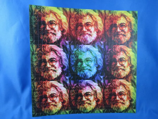 JERRY GARCIA band GRATEFUL DEAD GUITAR  BLOTTER ART HIPPY 60S Psychedelic USA