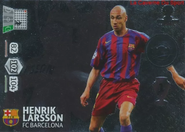 Henrik Larsson Fc Barcelona Legend Card Champions League Adrenalyn 2013 Panini