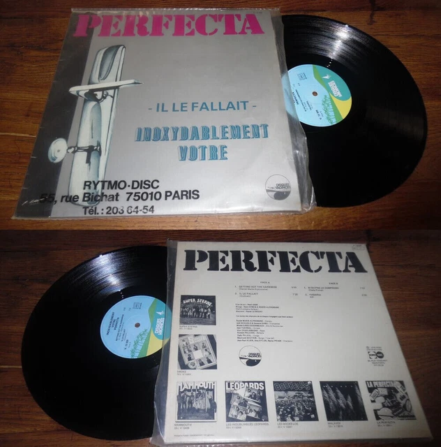 PERFECTA - Inoxydablement Votre LP Disques Vacances Zouk Compas Martinique 79'