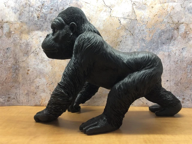 Gorilla Garden Ornament Statue Figure Resin Lawn Patio Sculpture