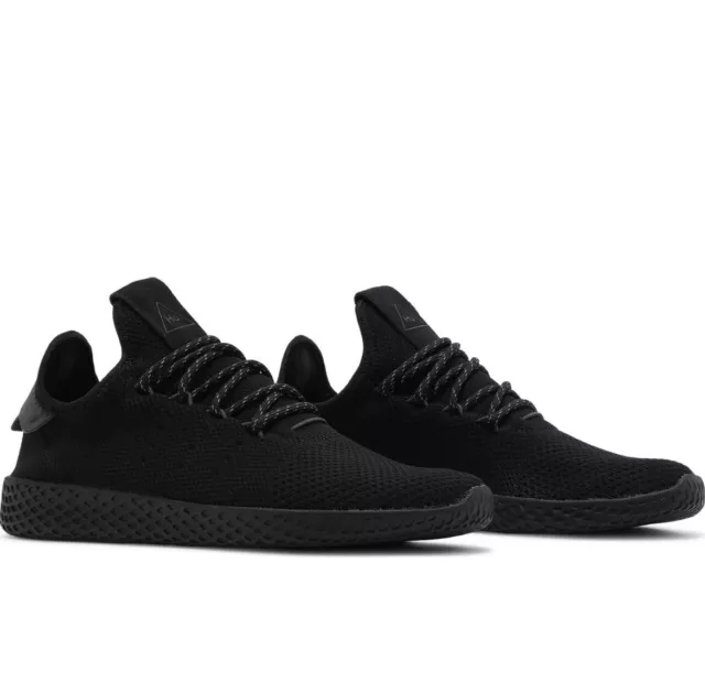 Adidas X Pharrell Williams Tennis Hu Black Originals Mens US Size 7.5 Humanrace