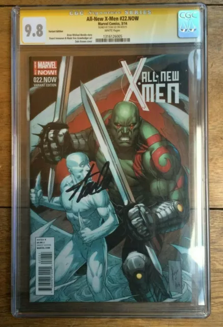 All New X-Men #22.Now 1:100 Dale Keown Variant CGC SS 9.8 Signed Stan Lee