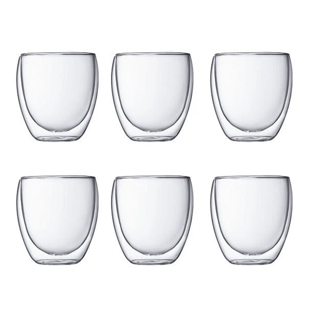 Bodum Set de 6 verres double paroi 25cl