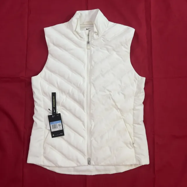 Nike AeroLoft Repel Golf Vest Gilet Size Medium White AV3706-133 MSRP $180