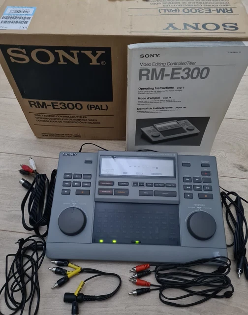 Sony Rm E300 Video Editing Controller FOR SALE! PicClick UK