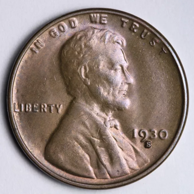 1930-S Lincoln Wheat Cent Penny CHOICE BU *UNCIRCULATED* MS E318 QACM