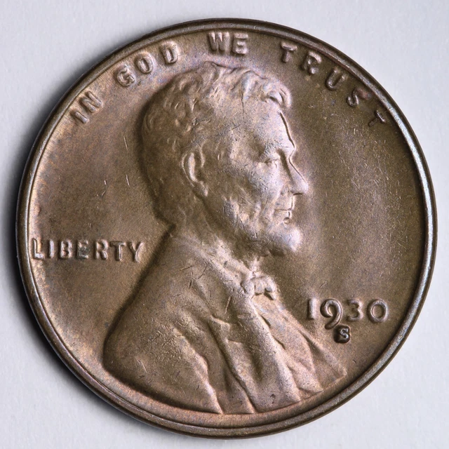 1930-S Lincoln Wheat Cent Penny CHOICE BU *UNCIRCULATED* MS E318 QACM