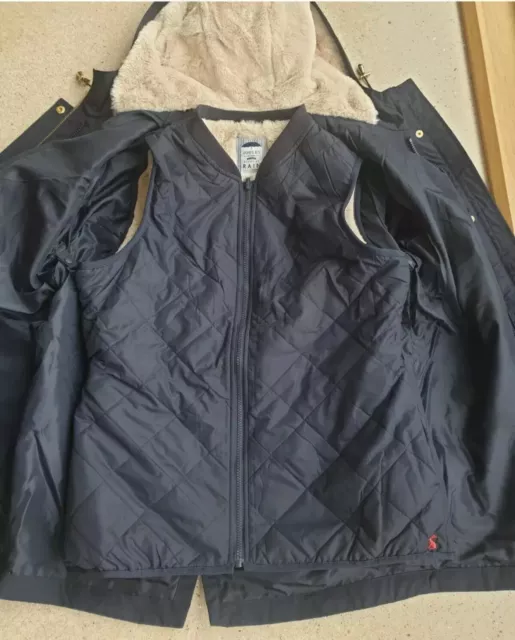 LADIES JOULES SEAPARKER 3 In 1 Coat Size 8 New 55.99 PicClick UK