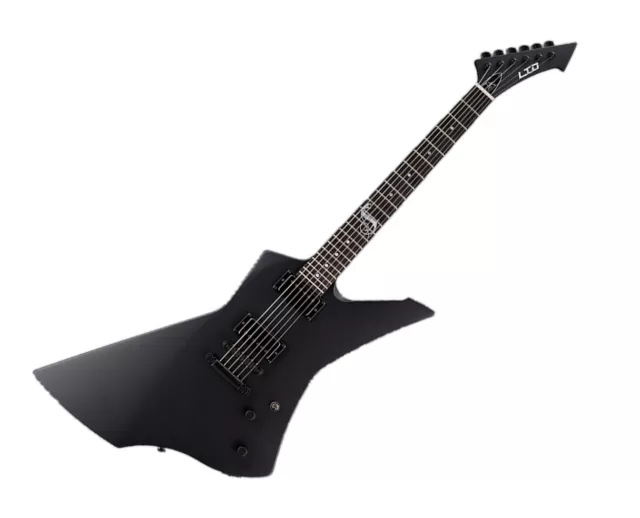 ESP LTD James Hetfield Snakebyte Signature Guitar - Black Satin - B-Stock