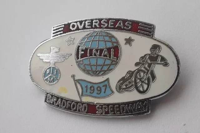 Overseas Final (Bradford) 1997 Speedway Badge