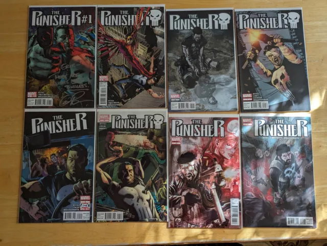THE PUNISHER (2011) #1-16 & War Zone #1-5 : Complete Run : Rucka : Signed