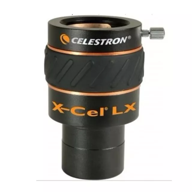 CELESTRON X-CEL 3X-LX Barlow Ocular Estándar 1.25 IN Telescopio Accesorios 3