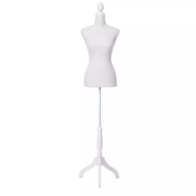 Female Mannequin 170cm Model Dressmaker Clothes Display Torso Tailor Wedding Whi