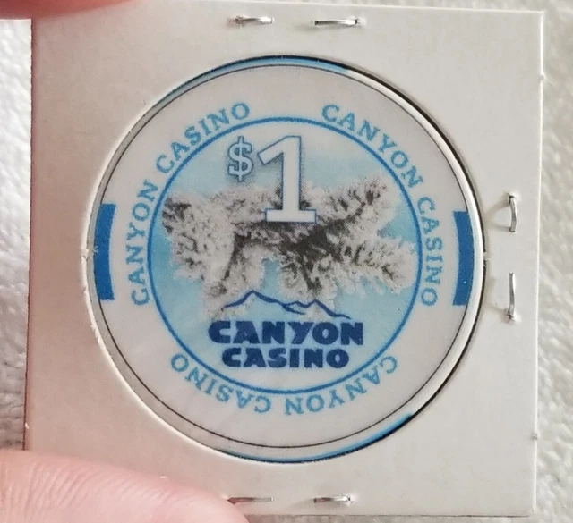OBSOLETE! Vintage CANYON CASINO (Blackhawk) $1 GAMING CHIP