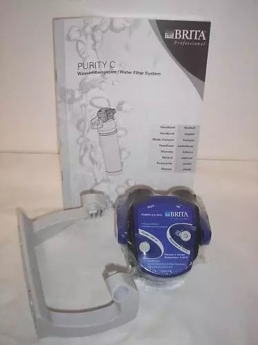 BRITA Filterkopf PURITY C Anschluss JohnGuest 8 mm mit Bypass 0-70%