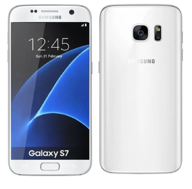 Samsung Galaxy S7 bianco - cellulare manichino trappola requisito decorazione pubblicità mostra