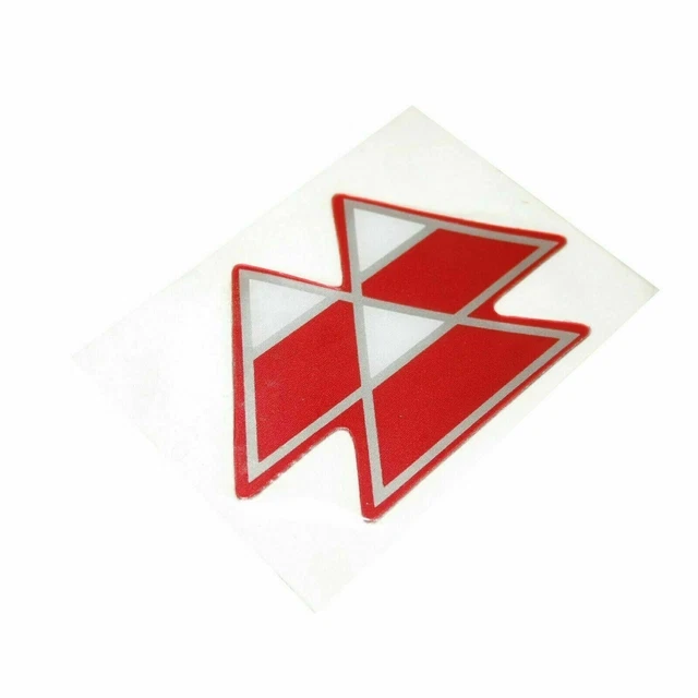 For Massey Ferguson Front Bonnet vinyl Sticker Decal Logo Emblem