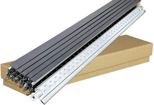 Schwarzes Kreuz-T-Shirt-Profil, 600 mm x 24 mm, abgehängtes Deckengitter-System T600 10x