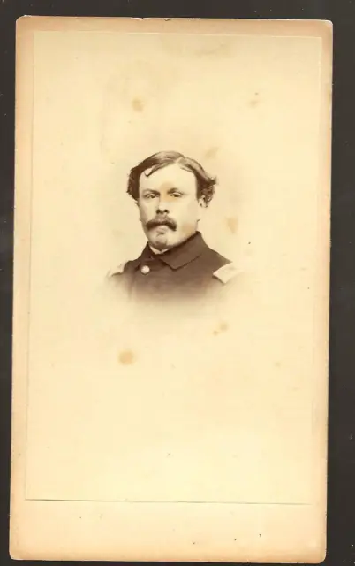 Civil War Era CDV Union Captain Robert J Cowdin 1st/56th Mass & 31st NYVI