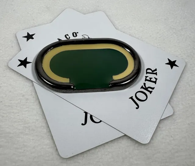 Poker Card Guard Cover Hand Protector - Custom Poker Table Shape - Weighs 2 oz.