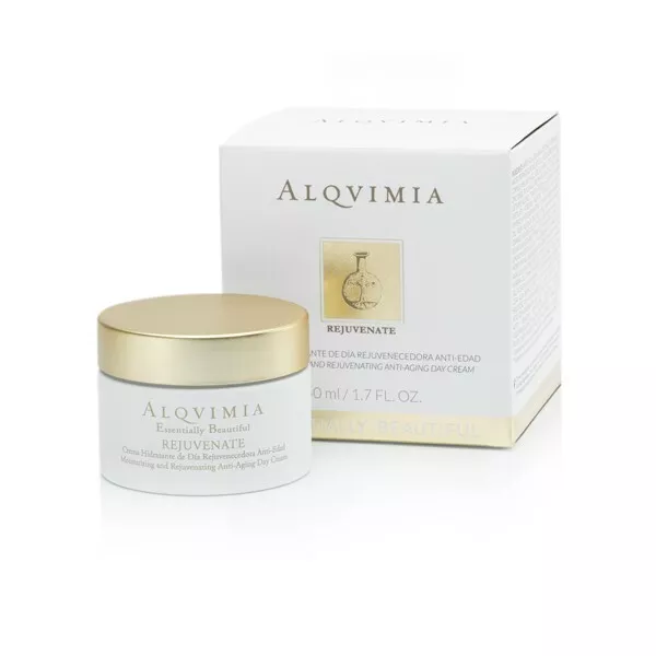 Crema Hidratante De Dia Rejuvenecedora Alqvimia Rejuvenate 50 Ml