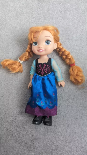 Disney FROZEN Anna Toddler Doll 14inch Disney Princess