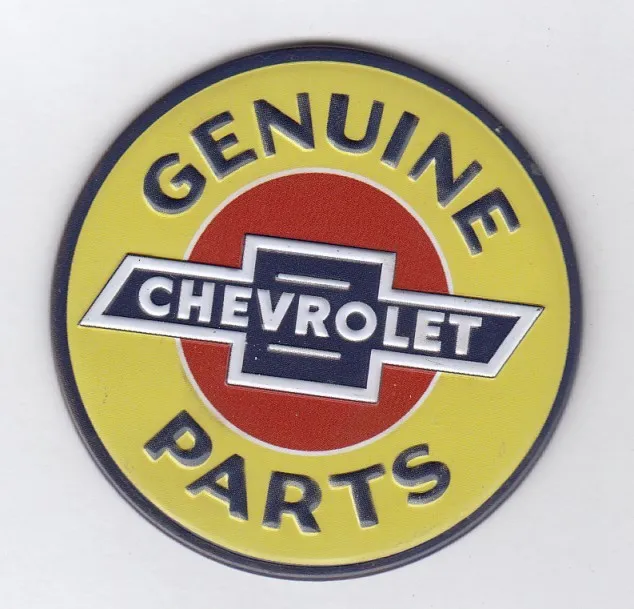Chevy Parts USA Retro Chevrolet Magnet Magnetschild