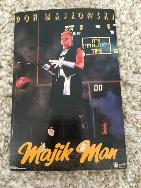 Don Majkowski "Majik Man Rare Costacos Sports Football Nickname Post Card
