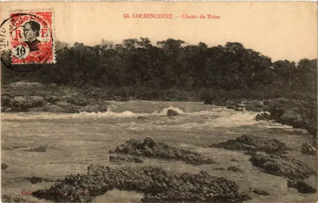 CPA AK Cochinchine - Chutes du Trian VIETNAM-INDOCHINA (762335)