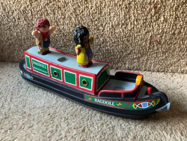 Rosie & Jim Canal Narrowboat Barge Boat with Figures Playset - Rare!!