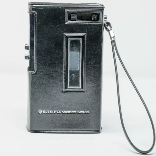 Sanyo Cassette Recorder TRC1100 Midget Memo Tape Doesn't Turn Needs Service