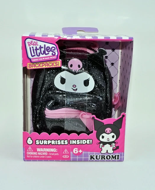 REAL LITTLES HELLO Kitty and Friends Sanrio Kuromi Backpack 6 Surprises