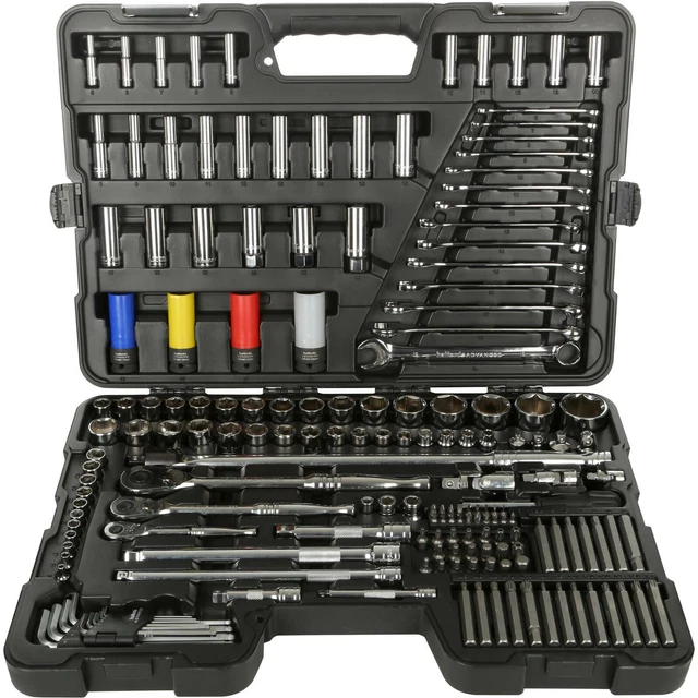 HALFORDS ADVANCED 150 Piece Socket Spanner Set Lifetime Warranty