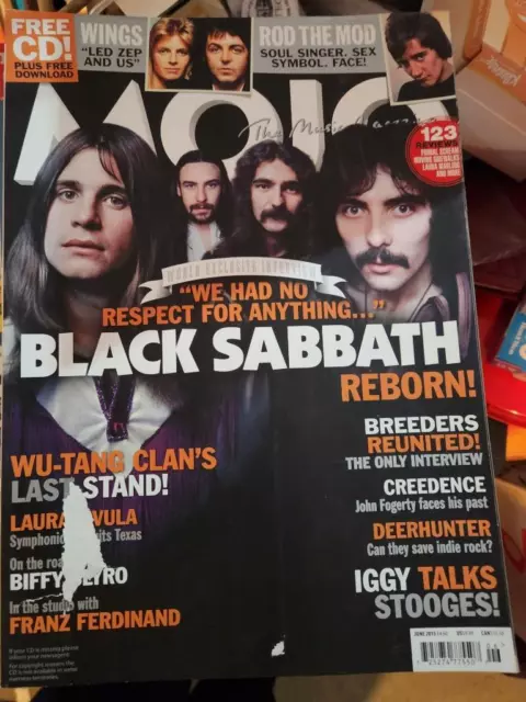 Mojo Magazine Black Sabbath June 2013