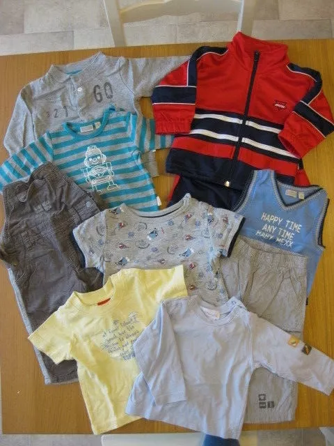 Bundle of baby boys clothes - 6 months - Mexx, Premaman, Esprit, etc.