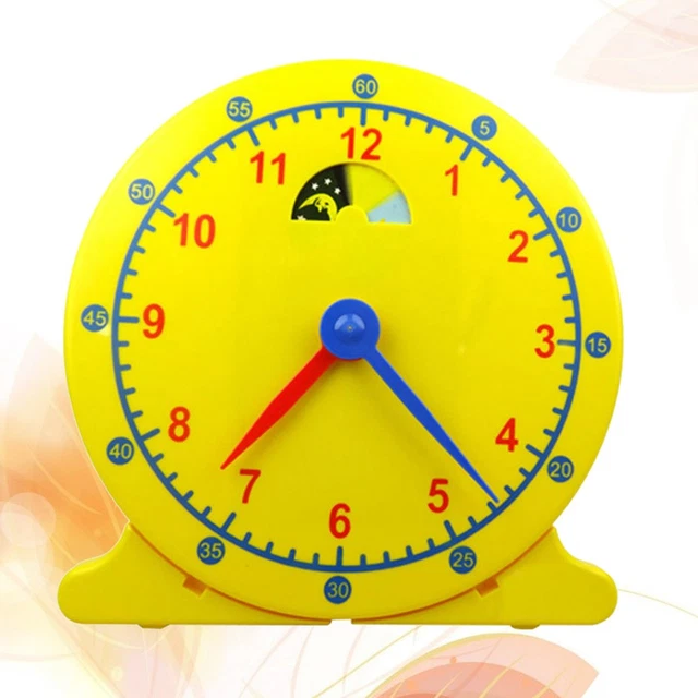 PRACTICE CLOCK FOR Learning Time Children's Cognitive Teaching Toys £21 ...